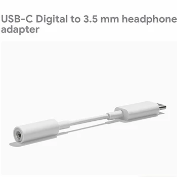 Pre Google Pixel 6 5 4 4XL 3XL 2XL 3 2 USB Digitálny Typ C Na 3,5 mm Jack Aux Adaptér pre Slúchadlá, Adaptér Usb-C Jack DAC Audio Kábel